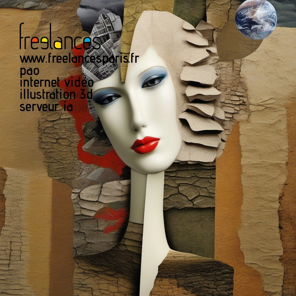 Pao mise en page internet vidéo illustration 3d serveur IA générative AI freelance paris studio de création magazines 49xelkr0